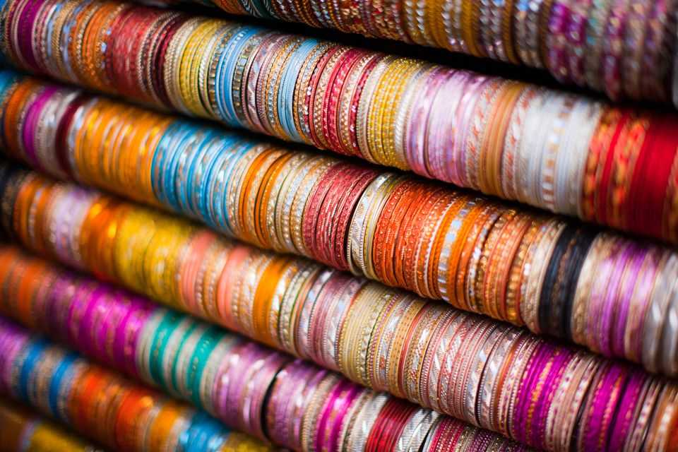 Bangles shop at CP Tank, Shopping in Mumbai