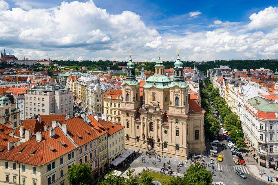 Baroque style architecture of Malá Strana, Prague