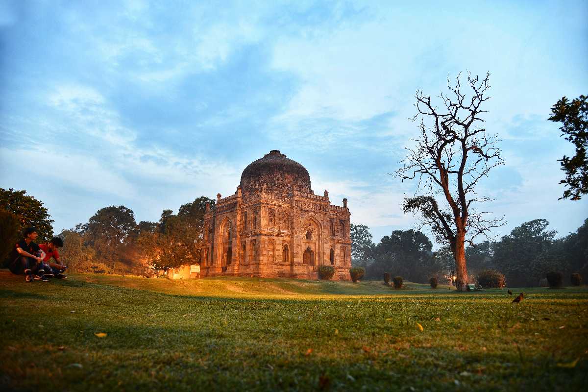 Sheesh Gumbad or Glass Dome