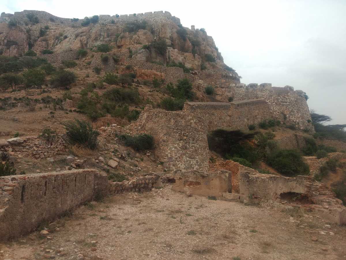 Architecture of Gooty Fort