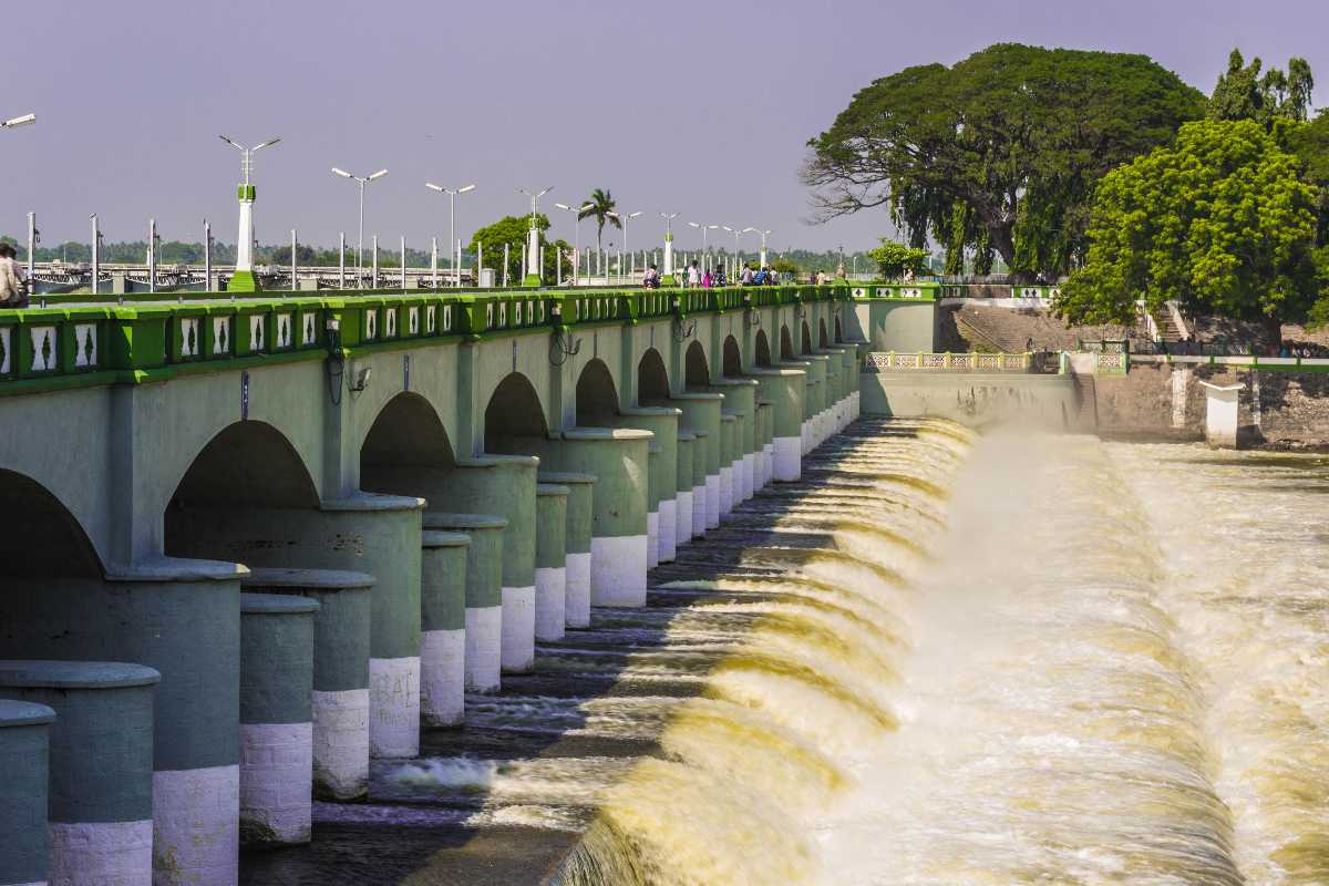 Kallanai Dam  the oldest dam in India and 4th oldest in the world