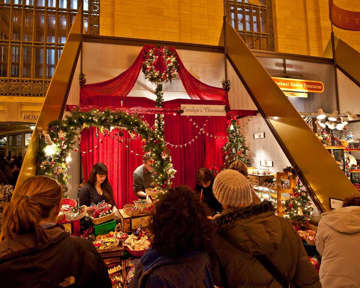 Christmas Market, NYC
