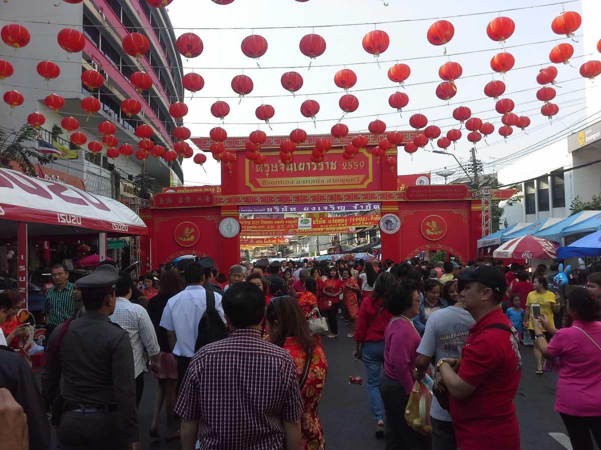Chinese new year in Thailand