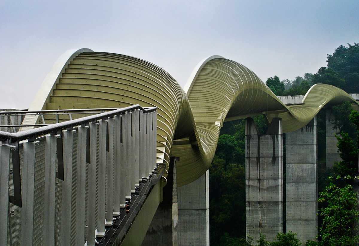 Henderson Waves Bridge Singapore Facts Location