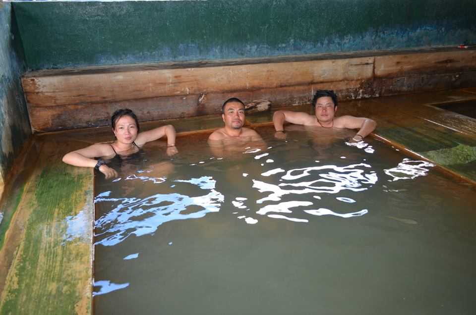 Hot spring in Bhutan