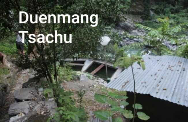 Hot spring in Bhutan