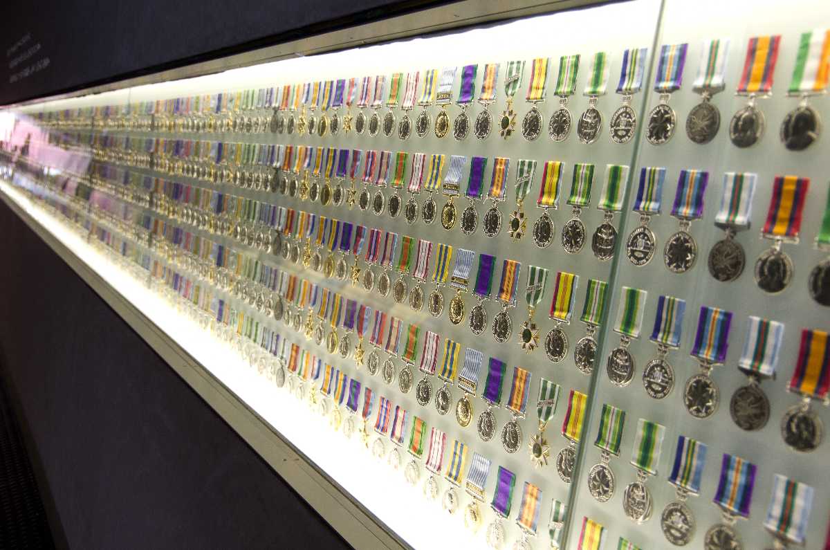 Gallery of Medals, Shrine of Remembrance Melbourne