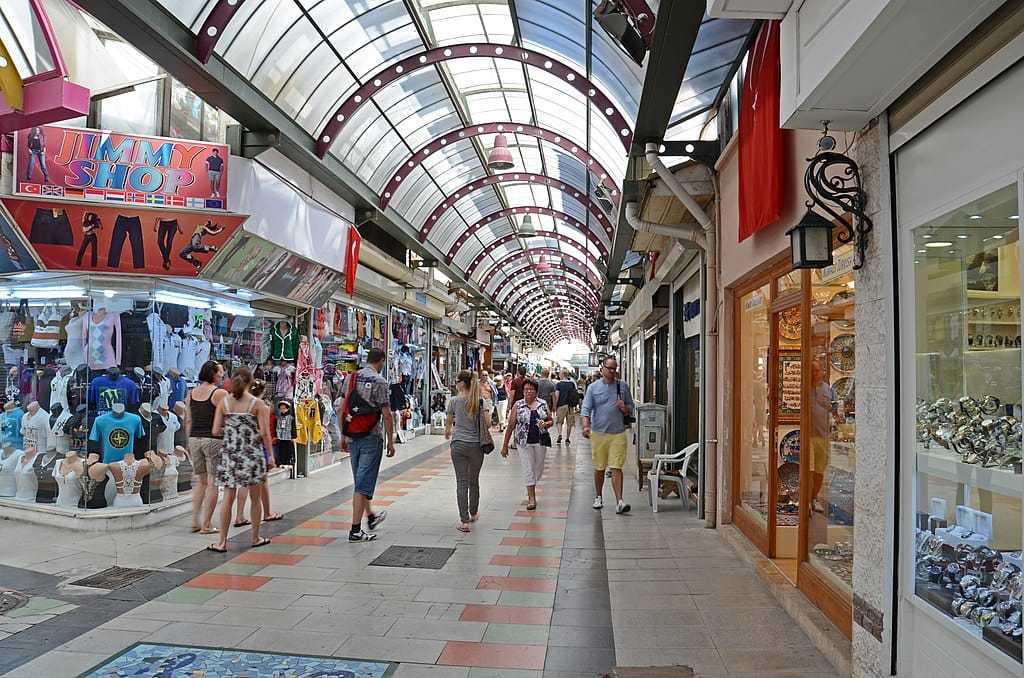 Marmaris Turkey Grand Bazaar Bag Shop Bartering 