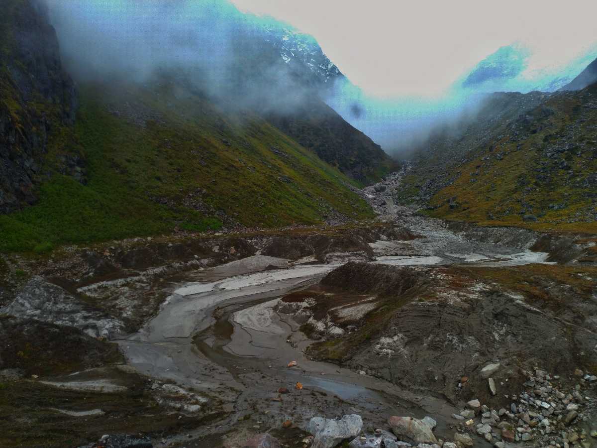 View from Chorabari Lake