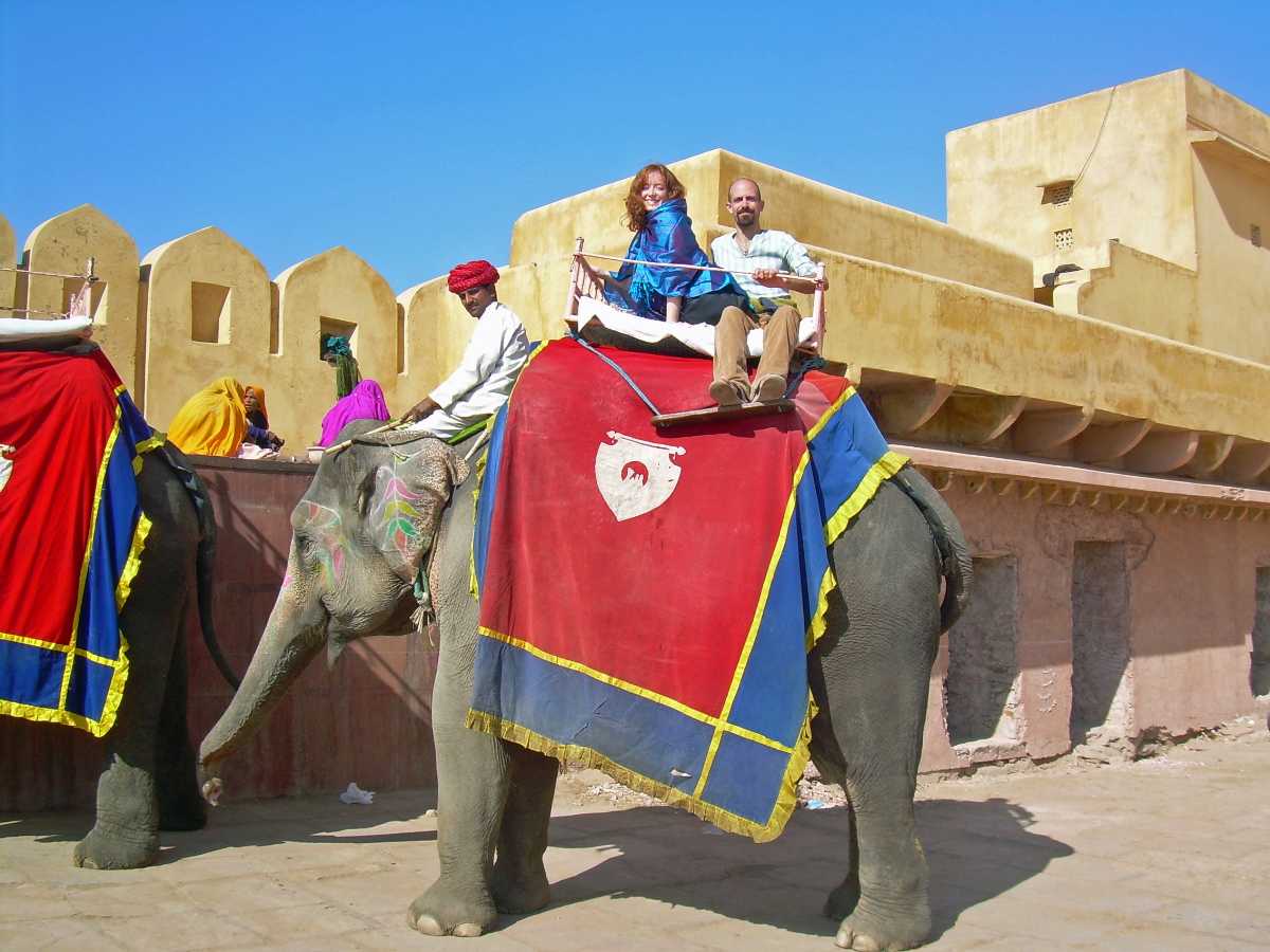 Elephant Ride in Jaipur