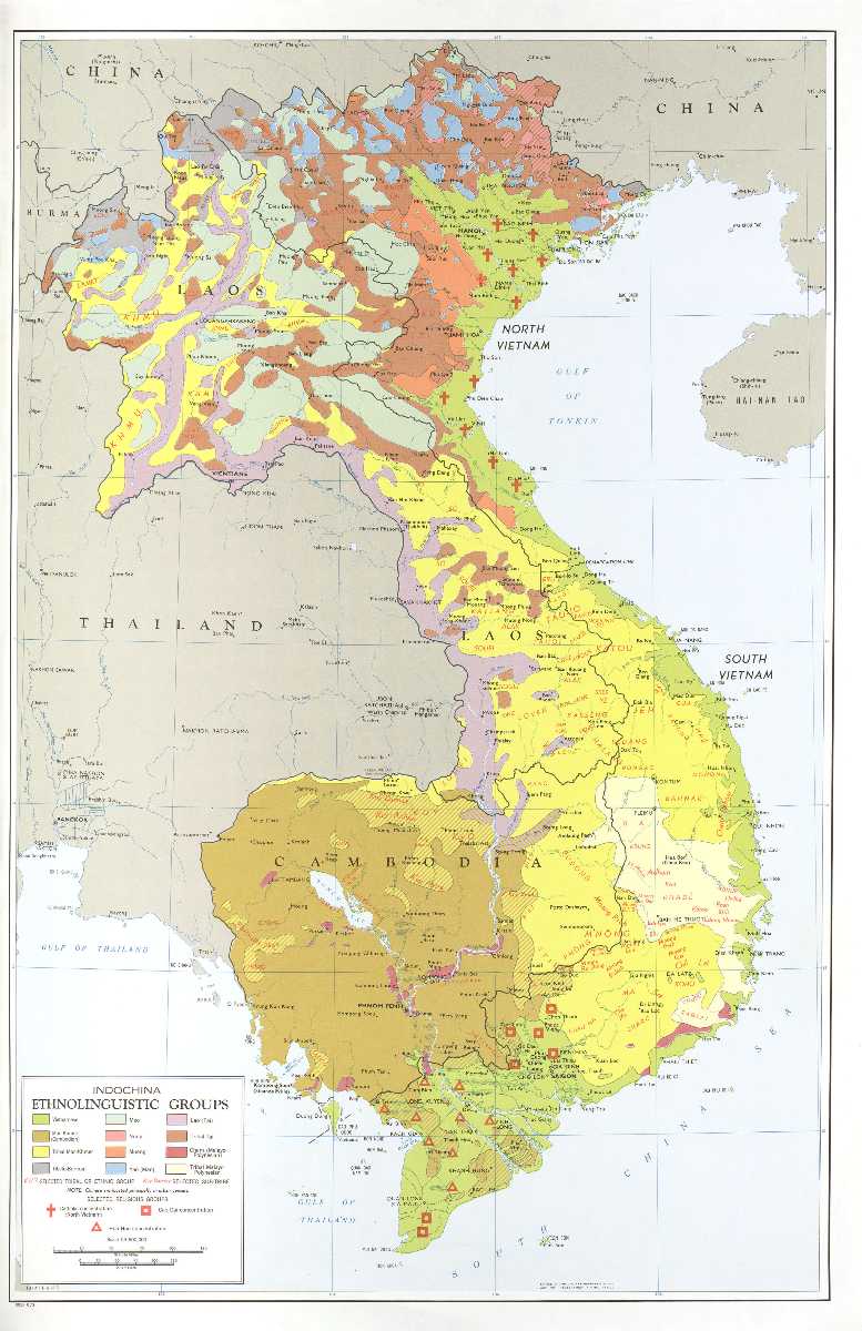 Languages in Vietnam, Linguistic Distribution in Southeast Asia