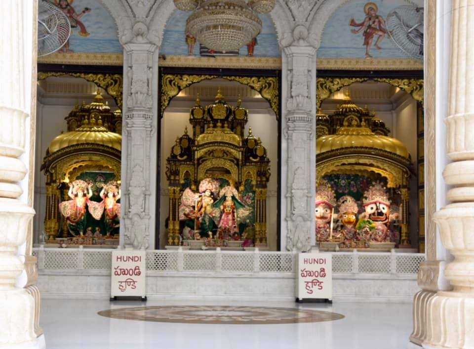 Architecture of Iskcon Hyderabad