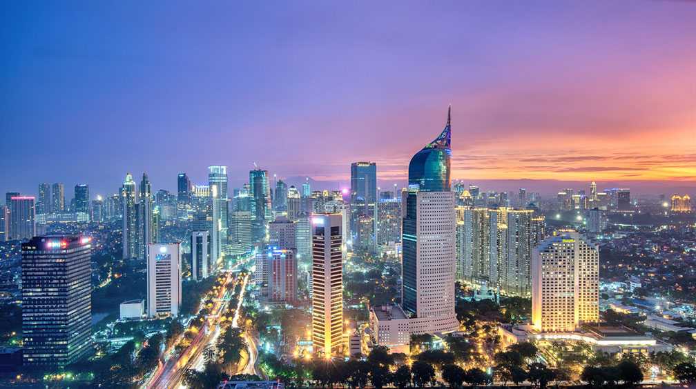 Jakarta skyline from Bund