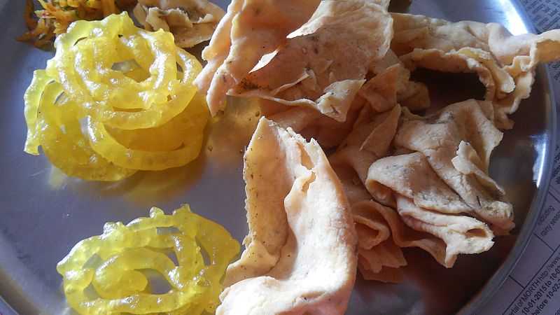 Fafda-Jalebi 