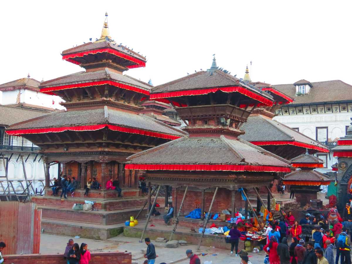 The iconic Kathmandu Durbar Square