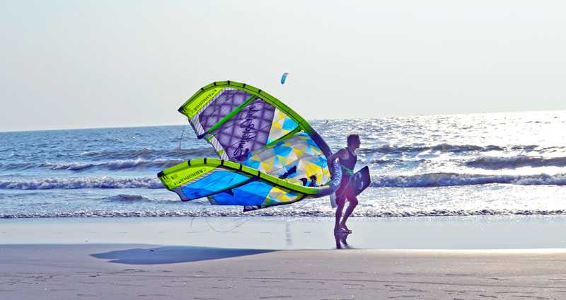 adventure sports goa, kite surfing in goa, adventure activities in goa