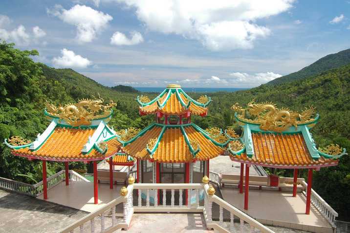 Tranquil temples, Islands Near Koh Tao