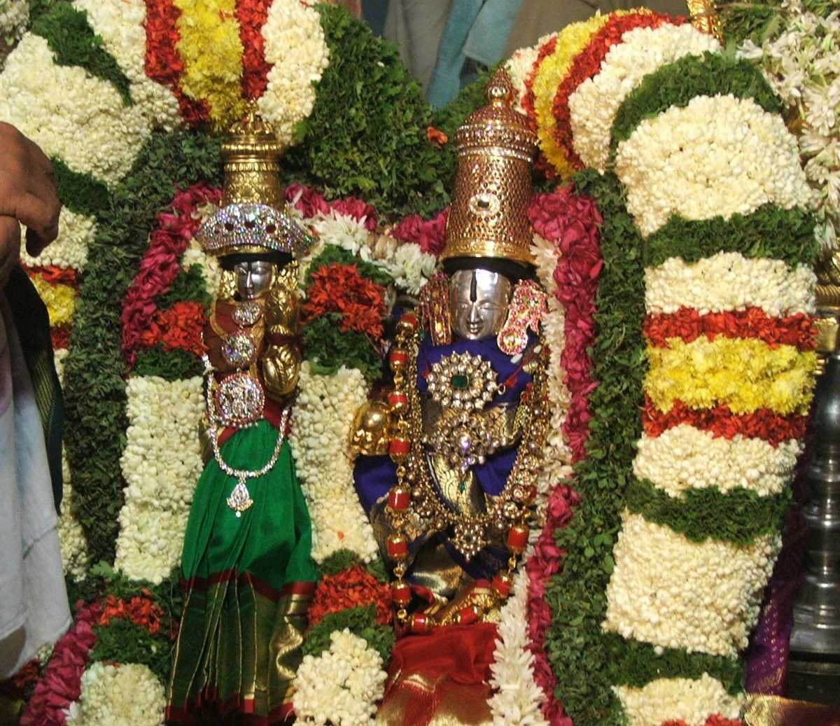 Deities at Tirupati Temple