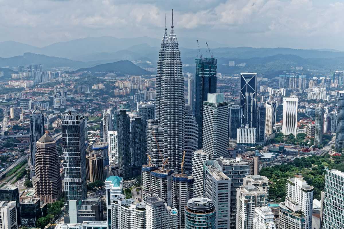 Kuala Lumpur Skyline from KL Tower