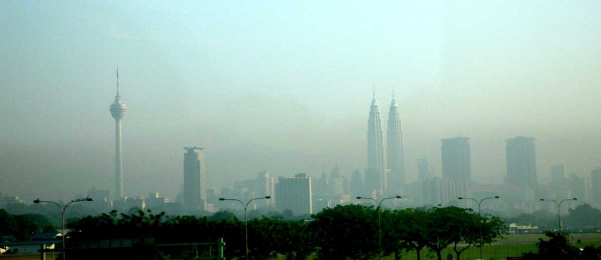 Haze in Kuala Lumpur