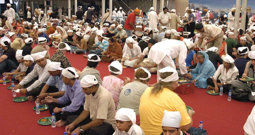 Langar at Gurudwara