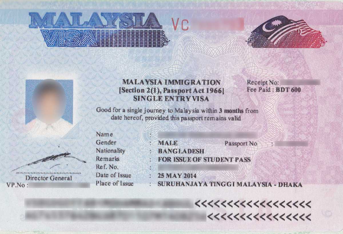 visa tourist malaysia