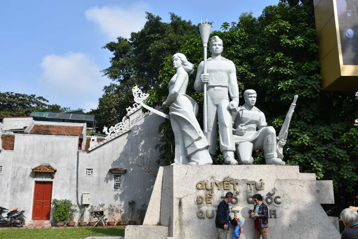 Martyrs Monument Hanoi Vietnam