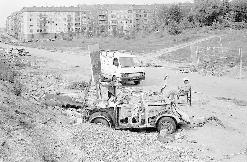 Mauerpark, Berlin in 1993