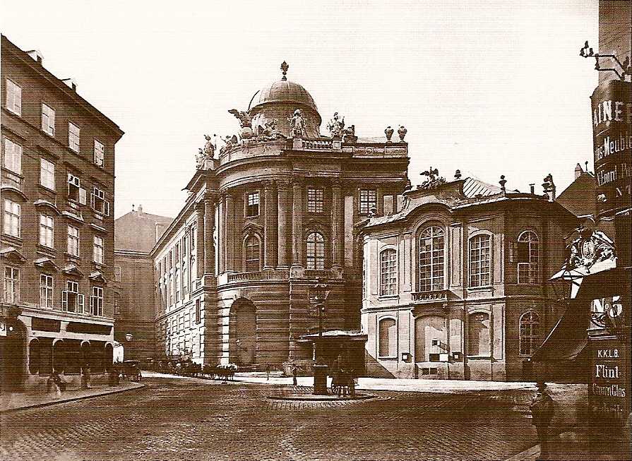 The Old Burgtheater or The National Theatre before 1888, Vienna