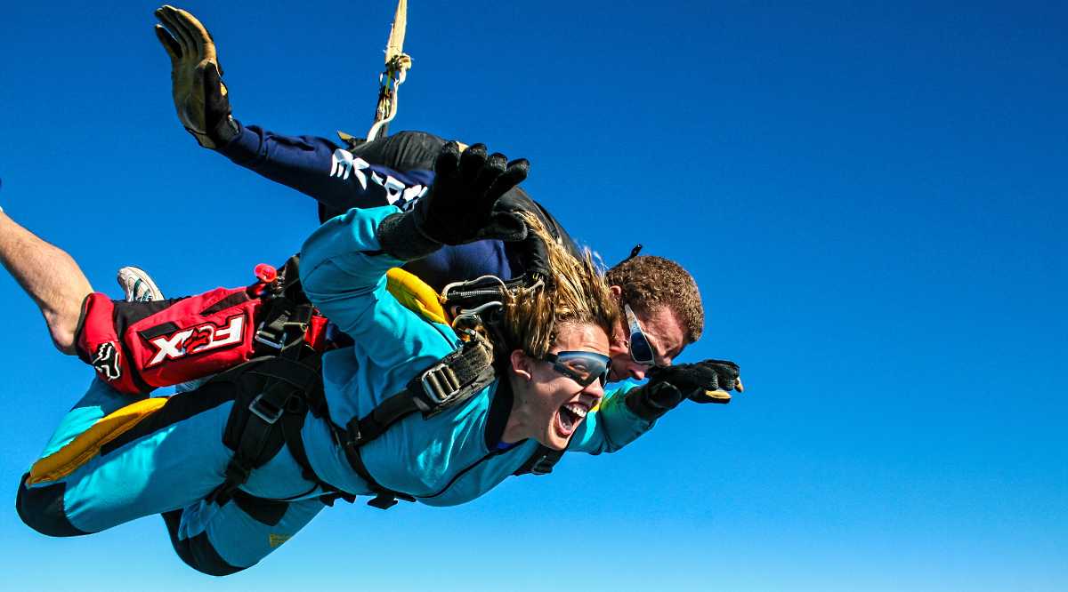 Skydive the Las Vegas Strip at Sunset