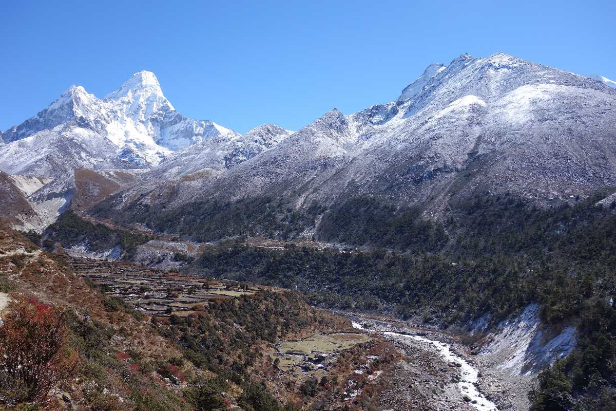 Mount Everest base camp, one of the best Landscapes of Nepal.