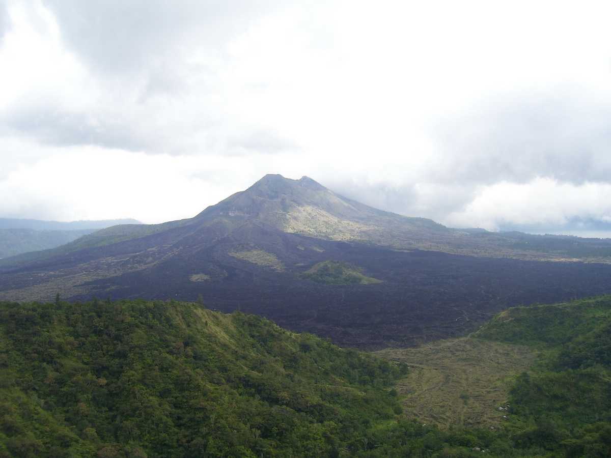 Mount Batur is Located in Kintamani region of Bali