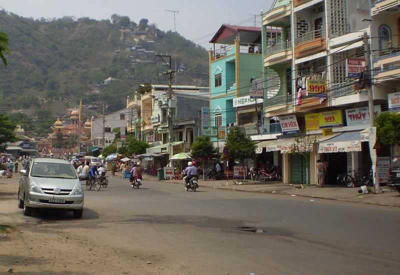 Nui Sam Chau Doc Vietnam