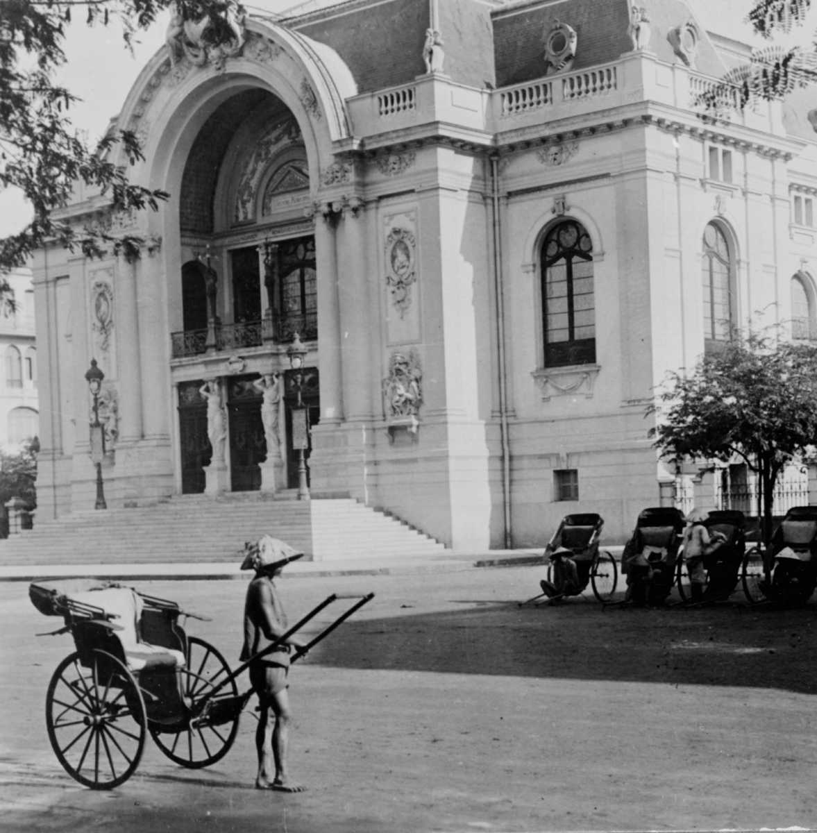 Saigon Opera House in the Early 1900s