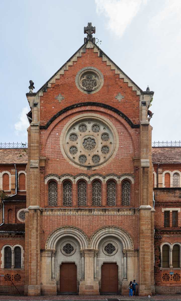 Structure of the Notre Dame Cathderal Ho Chi Minh City