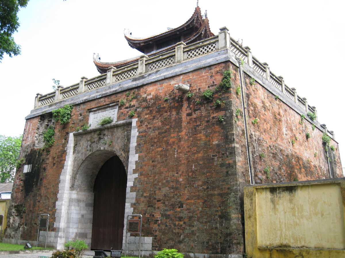 North Gate of Imperial Citadel of Thang Long Hanoi