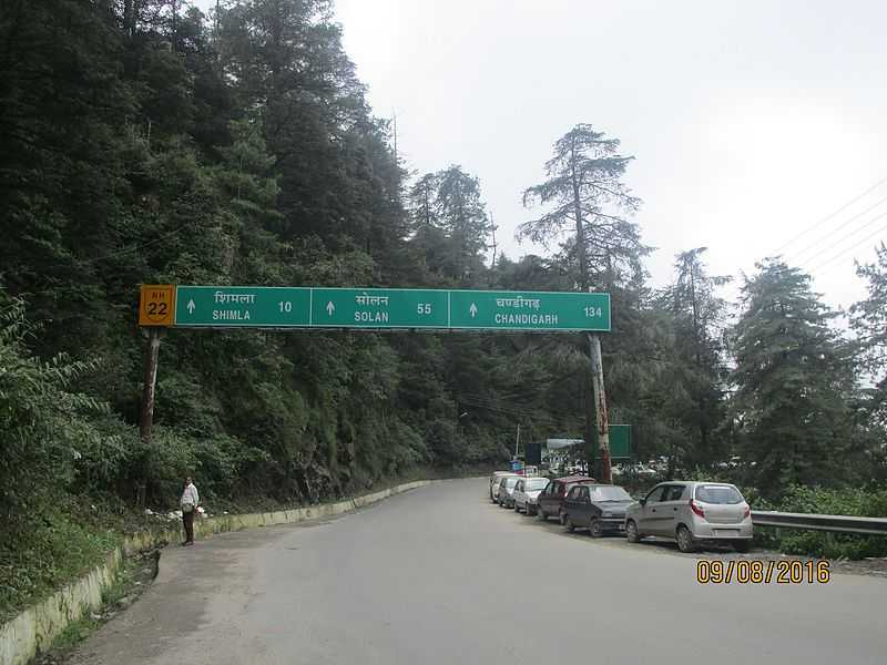 Road to Shimla