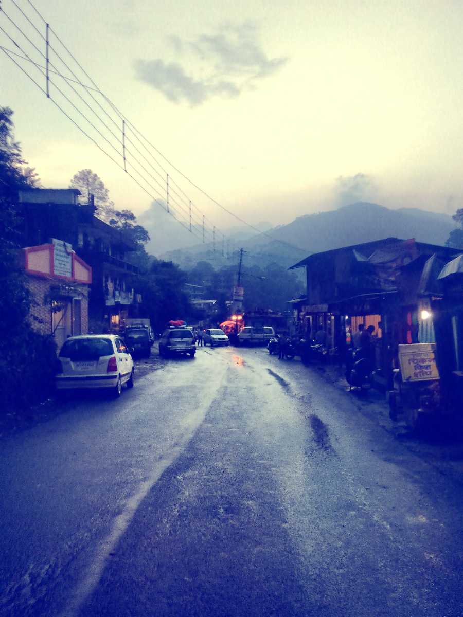 Nainital Roads after the Rains