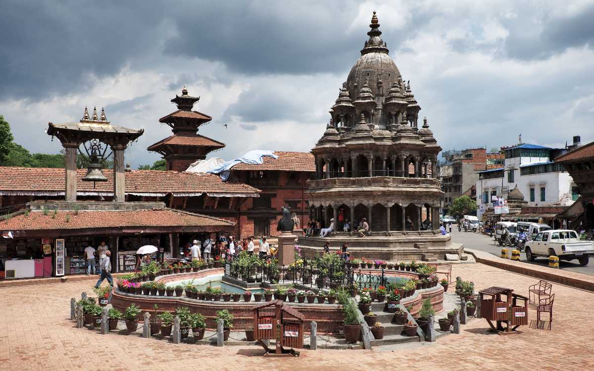 The Patan Durbar Square.
