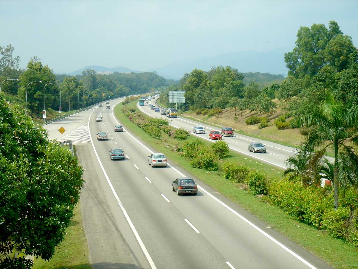 Driving in Kuala Lumpur