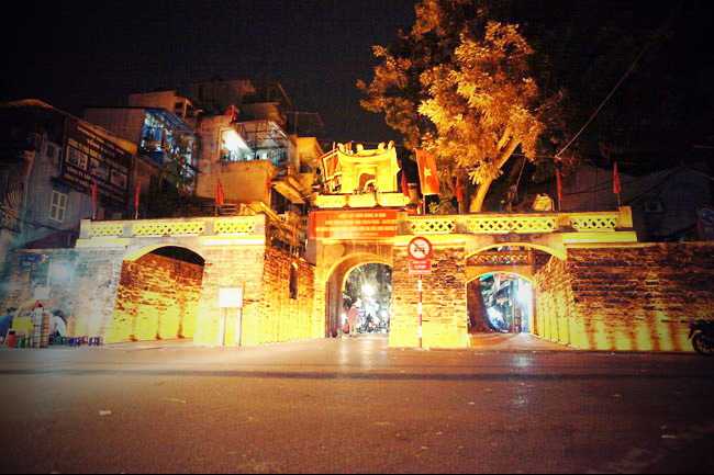 Old City Gate Hanoi Vietnam