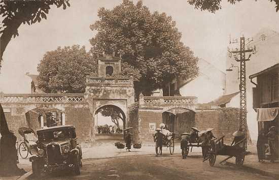 Old City Gate Hanoi Vietnam