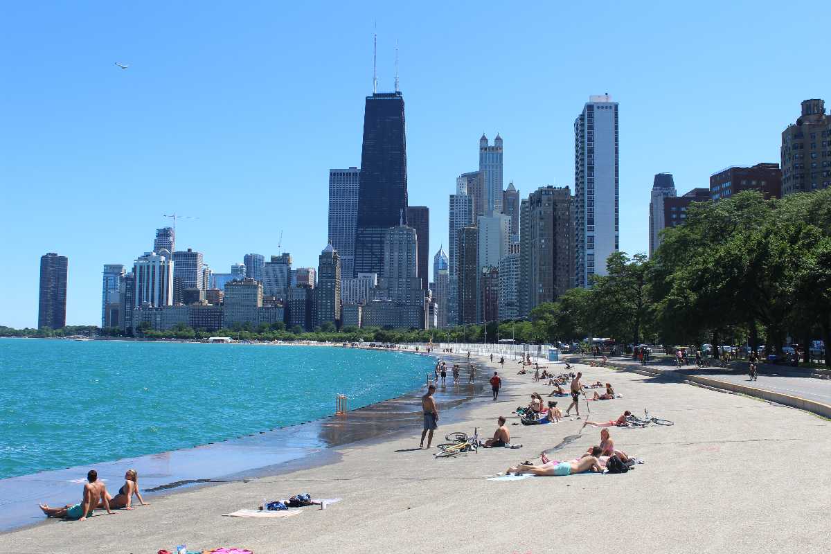 Northerly Island 12th Street Beach Dunes Natural Area