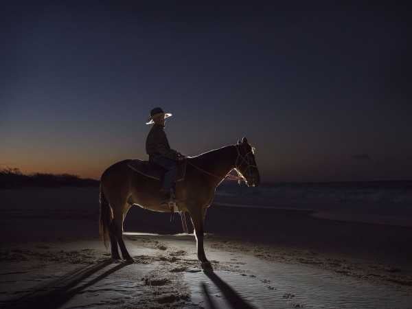 Horse Riding in Full Moon, Nightlife in Dubai