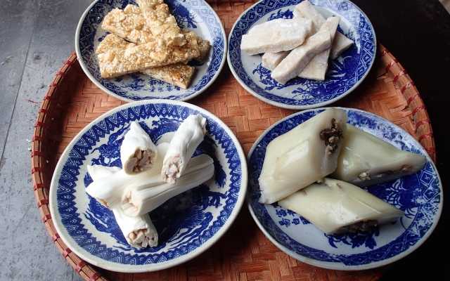 Traditional Food at Duong Lam Ancient Village Hanoi