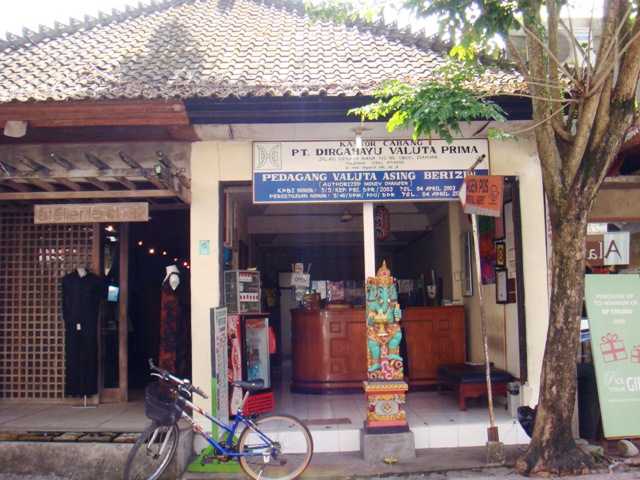 Currency Exchange in Bali, PT Dirgahayu Valuta Prima Ubud