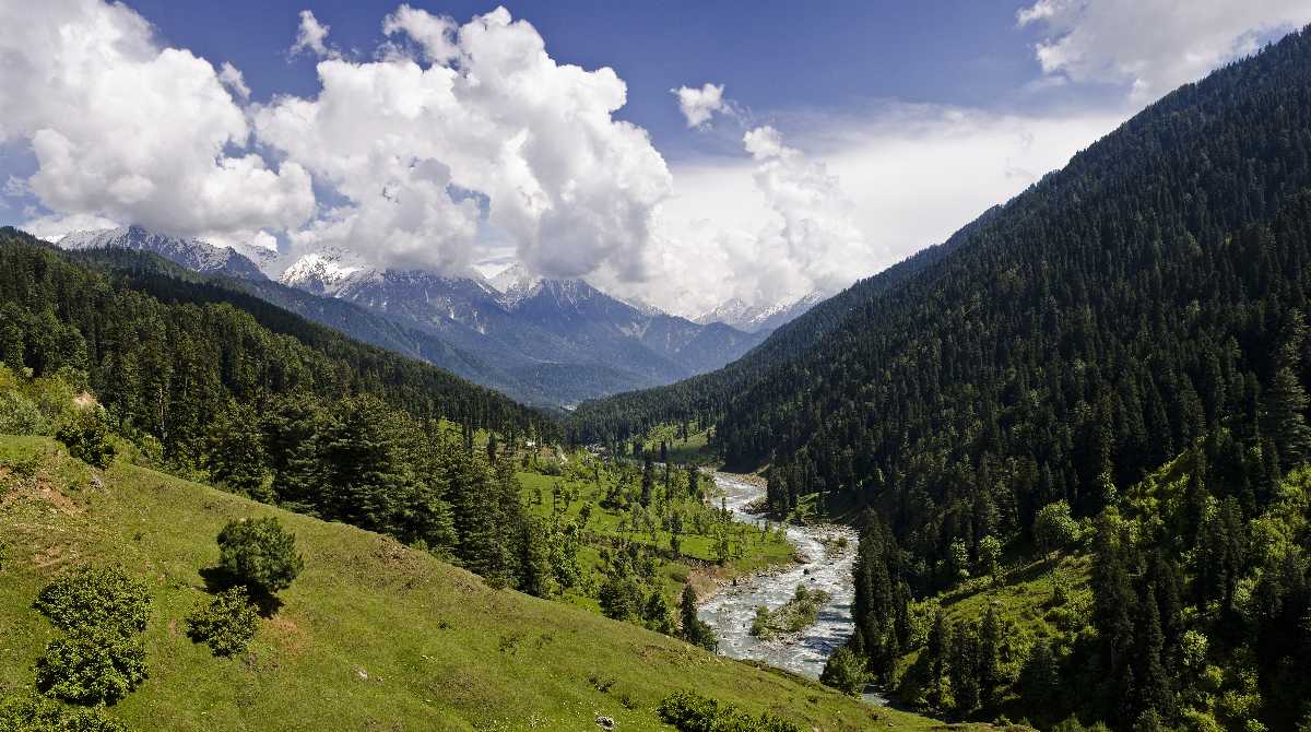 Pahalgam Valley, Landscape view