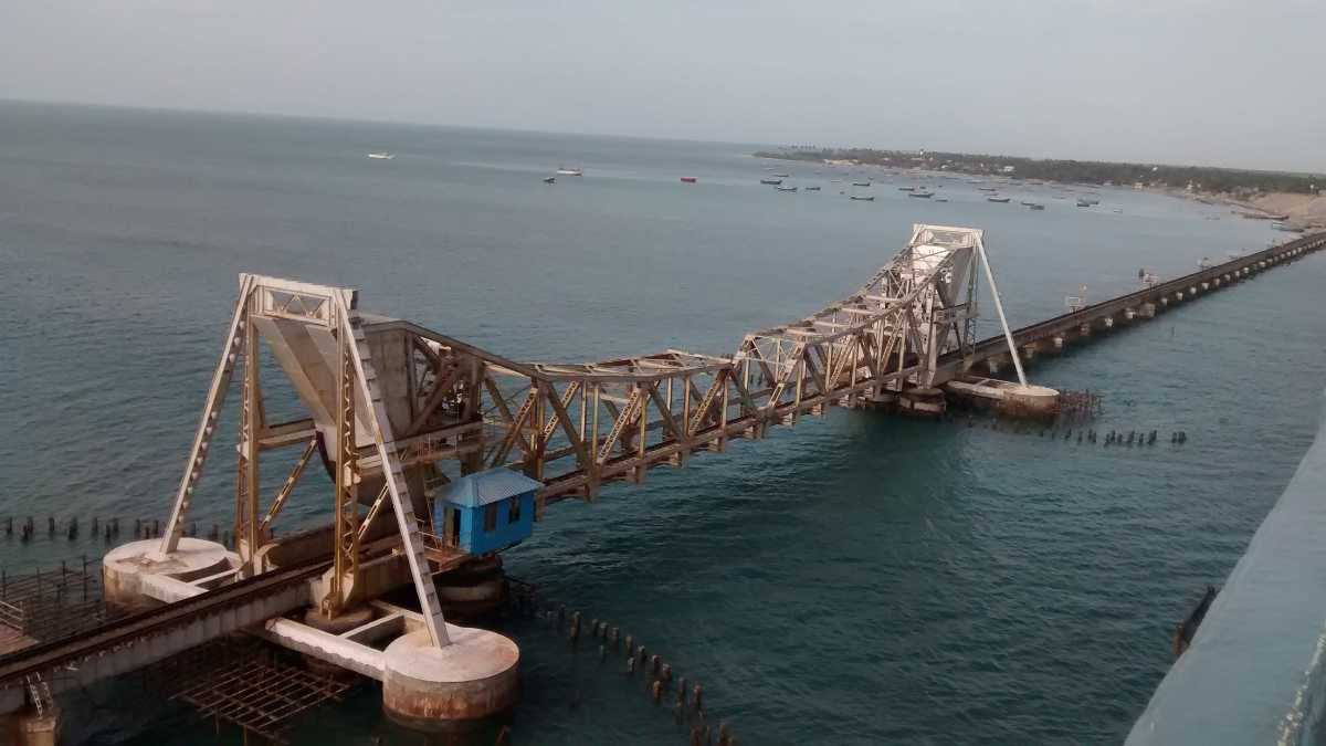 Pamban Bridge, Bridges in India