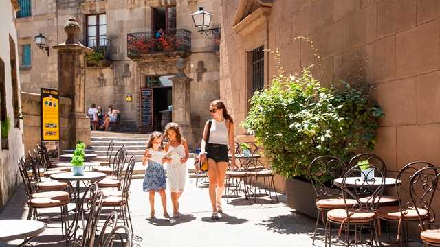 Poble Espanyol, Sightseeing in Montjuïc