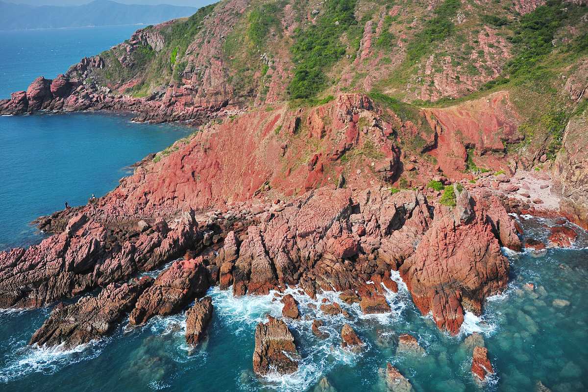 Port Island in Hong Kong